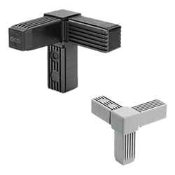 STC - Square tube connectors -Technopolymer and steel