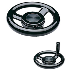 VRU. - Spoked handwheels -Duroplast large diameter hub 80011