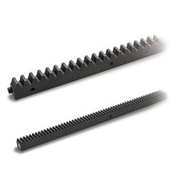 Rack gears / plastic thermoplastic / contact angle 20 degrees / ZCR