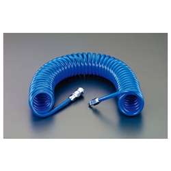 Urethane Hose (With Coupler) Coil Type, ø8, 1.4 MPa