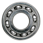 Deep groove ball bearings / single row / open, 2RS, ZZ / stainless / 6000H, 6200H, 6300H / EZO