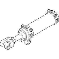 Hinge cylinder, DWA Series