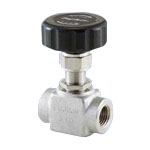Stainless Steel, 16.2 MPa, Screw-In, Needle Stop Valve PUH-116D-SH