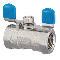 Stainless Steel, 3.92 MPa, Butterfly Handle Type, Reduced Bore Type, Ball Valve
