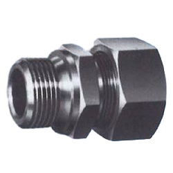 B Type wedged Fitting for Copper Pipes, PF Type STRAIGHT THREAD CONNECTOR