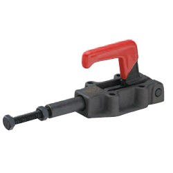 Toggle Clamp - Push and Pull Type - Flange Base 32 mm Stroke Straight Arm GH-30600