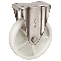 Stainless Steel Castors, Fixed KAtype Size 200 mm CRKA-200