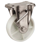 Stainless Steel Castors, Fixed (with Rotation Stopper) KABZtype Size 150 mm