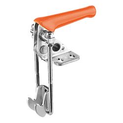 Toggle clamps latch vertical with catch plate (K0082)