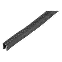 Edge protection profiles with steel retaining strip, Form A (K1367) K1367.010X2000