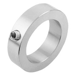 Shaft collars set screw DIN 705, stainless steel, Form E, hexagon socket (K0406)