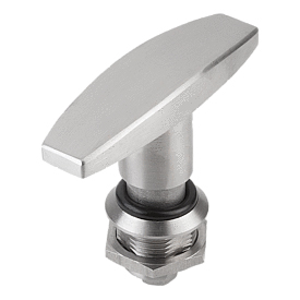 Quarter-turn locks stainless steel with T-grip (K1109)