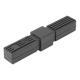 Square tube connectors straight (K0615)