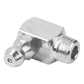 Grease nipples conical head DIN 71412, Form E, 90°, square (K1132)
