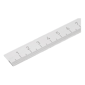 Stainless steel linear scales, self-adhesive (K0759)