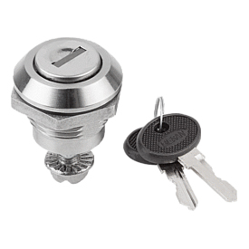 Quarter-turn locks lockable stainless steel (K1107)