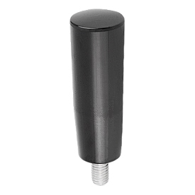 Taper grips with male thread Form F (K1202)