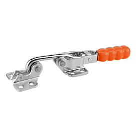 Toggle clamps hook horizontal with catch plate (K0079)