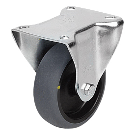Fixed castors, electrically conductive (K1761)