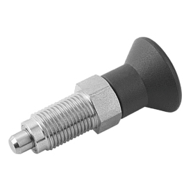 Indexing plungers - Premium with cylindrical pin, Form A (K0736)