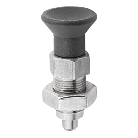 Indexing plungers - Premium with cylindrical pin, Form B (K0736)