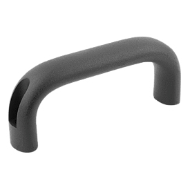 Pull handles oval with thru hole (K0204)