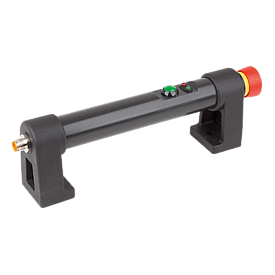 Tubular handles plastic with electronic switch function, Form B, with emergency stop (K1529)