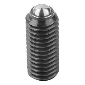 Spring plungers with hexagon socket and ball, strong spring force (K0315)