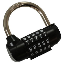 5 Digit Wide Movable Ring Combination Lock