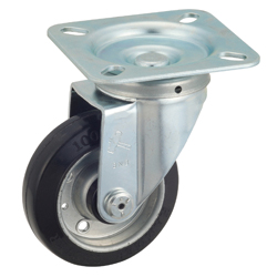 Flat Mounted Plate Type Castors 400S / 419S Wheel Diameter 100-150mm