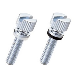 Brass Knurled Knob (Slotted / Flanged) NB-BC-SR / NB-BC-R