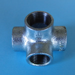 Pipe Fitting, Four-way T SOT-20A-W