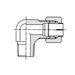 Biting Fitting for Anti-Vibration Fitting NE-Type Steel Pipe  Elbow Nipple KLN15-030E