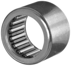 Drawn cup needle roller bearings with open ends HK..-RS, lip seal on one side, to DIN 618-2