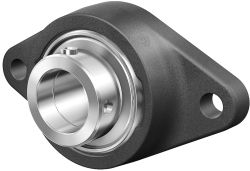Housing units RCJTA, two-bolt flanged housing units, cast iron, adapter sleeve, R seals