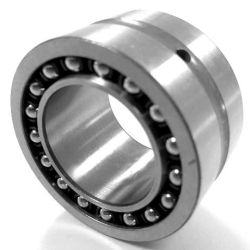 Needle roller / angular contact ball bearings NKIA, single direction axial component, to DIN 5 429-2