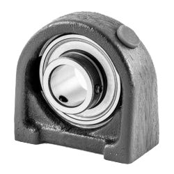 Bearing housings / semi-circular / Press fit / lubrication port / radial insert ball bearings / PSHEY-XL