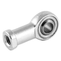Rod ends GIR..-DO-2RS, with internal thread, requiring maintenance, to DIN ISO 12 240-4, lip seals on both sides, right hand thread