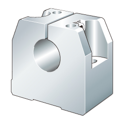Shaft holders / block form / slotted / GWN