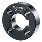 Set collars / steel / grub screw / keyway, fourfold cross bore / SC-CKP4 SC0610CKP4