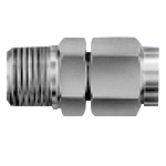 Junron Stainless Steel Fitting Nipple N-6X4-PT1/4-SUS
