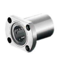 Linear ball bearings / double flat round flange / steel / LKBMHUU