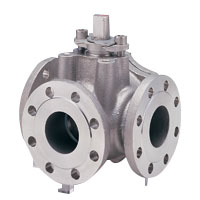 Stainless Steel General-Purpose 10K Ball Valve (Three-Sided) Flange