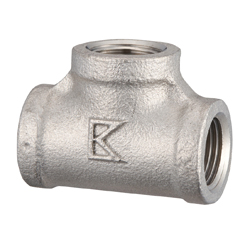 Stainless Steel Tees Screw Fitting