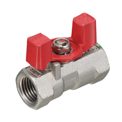 Stainless Steel General Purpose Type 600 Threaded Ball Valve (with Butterfly Shaped Handle) UTKW-8A