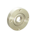 Bearing housings / round flange / counterbore, internal thread / deep groove ball bearing / stainless steel / BCS