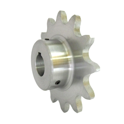 Standard 2062 Double Pitch Sprocket, B Type for R Rollers, Semi-F Series, Shaft Hole Machining Completed (New JIS Key)