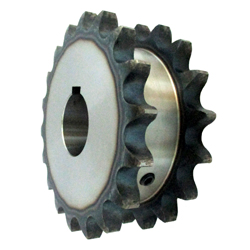 80SD Single Double Sprocket, Semi-F Series, Shaft Hole Machining Completed (New JIS Key) 80SD13D25F