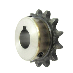 K35 Sprocket Former B Type, Semi-F Series, Shaft Hole Machining Completed (New JIS Key)