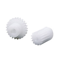 Spur gears / Polyacetal (white) / module 0.8 S80D40B-0506